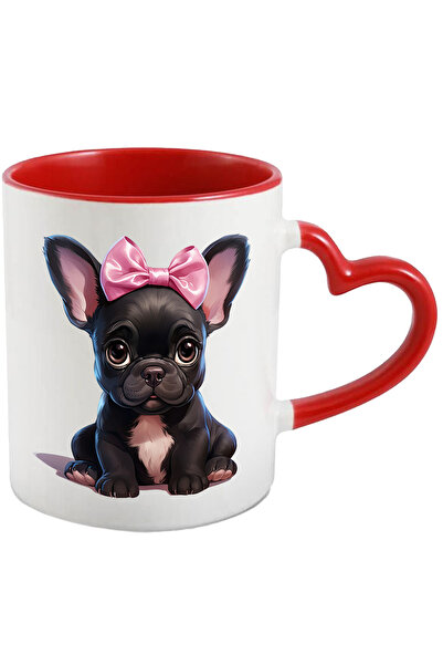 StoryGift Romania Cana Cu O Catelusa Neagra | Ilustratie | Funda | Grija | Pa...