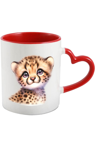StoryGift Romania Cana Cu Un Pui De Ghepard | Ilustratie | Tristut | Ochi Apr...