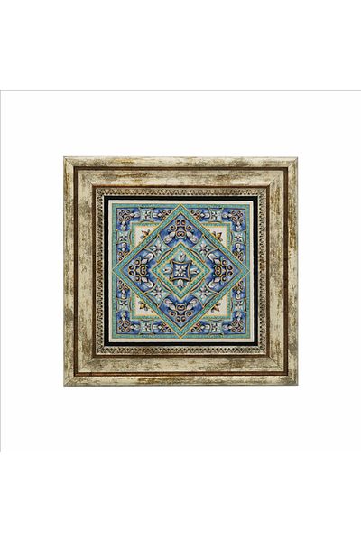 Sadrazam Italian Pattern Printed Natural Stone Table (25 X 25 Kd-75)