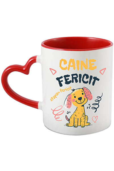 StoryGift Romania Cana Caine Fericit Stapan Fericit Animal Iubire, 330ml, Cer...