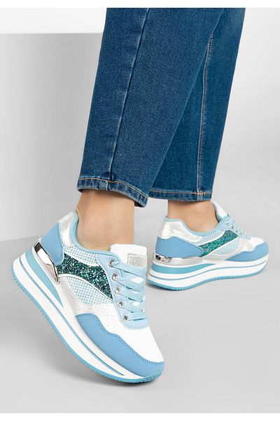 B T Shoes Sneakers Cu Platformă Camora Bleu