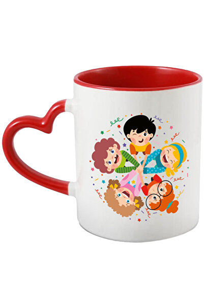 StoryGift Romania Cana Cu Copii, Confeti, Ochelari, Stele, Joaca, Multicolor ...