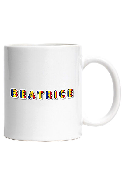 StoryGift Romania Cana Cu Numele Beatrice, Romania, Suporter, Steagul Romanie...