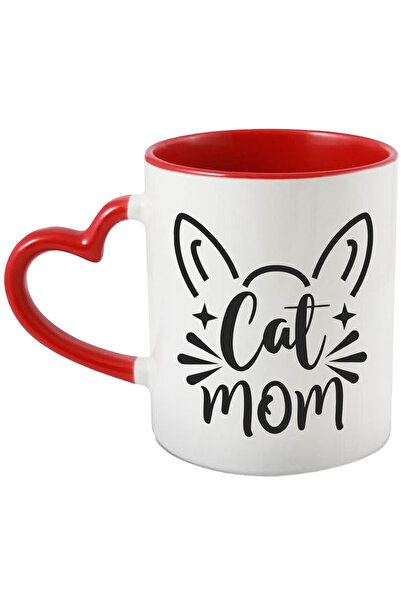 StoryGift Romania Cana Cu Ilustratie Afisand Urechi De Pisica Si Mesajul "cat...