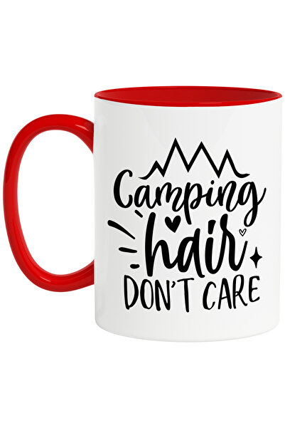 StoryGift Romania Cana Cu Munti Si Inimioare Pentru Cei Care Campeaza - Tabara Explorare Cu Maner , Cu ,stg