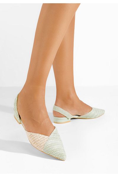 B T Shoes Pantofi Cu Toc Mic Amira Blue