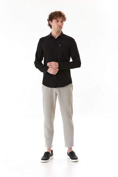 Fulla Moda I Don`T Crested Snap Pocket Shirt