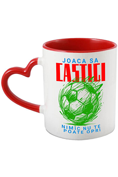 StoryGift Romania Cana Cu Minge Fotbal Abstract Sport In Echipa Sanatate Joac...