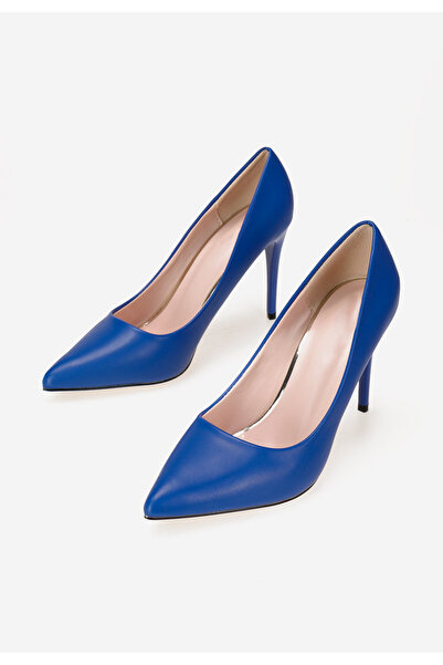 B T Shoes Modré lodičky do špičky Donia