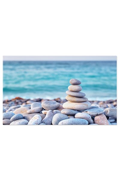 StoryGift Romania Tablou Canvas: Zen Pe Plaja - Meditatie, Relaxare, Armonie