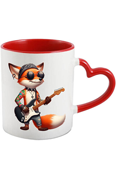 StoryGift Romania Cana Cu Un Vulpoi Care Canta La Chitara | Tatuat | Rocker |...