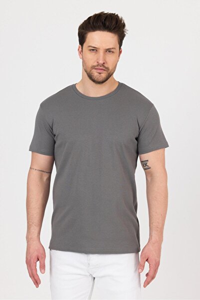 yakamor Μπλουζάκι Unisex Ribana Compact από χτενισμένο βαμβάκι με λαιμόκοψη