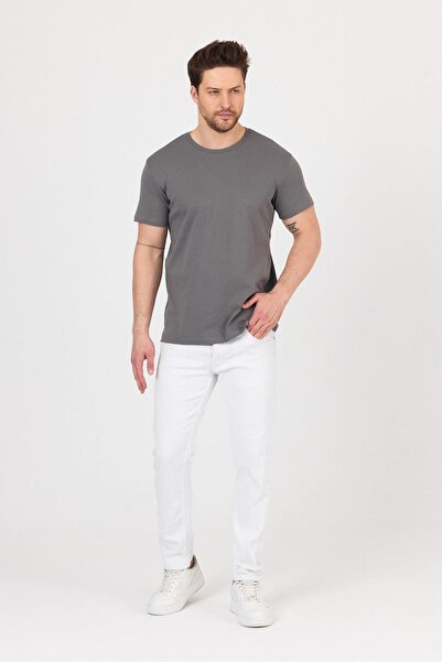 yakamor Μπλουζάκι Unisex Ribana Compact από χτενισμένο βαμβάκι με λαιμόκοψη