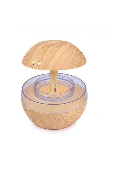 MACVI Umidificator de Aer Ultrasonic Macvi® cu Difuzor de Arome si Iluminare LED