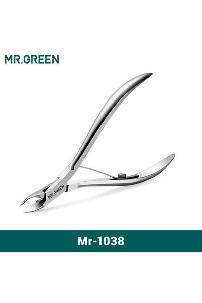 Choice مقص أظافر MR-1038 MR.GREEN لإزالة الجلد الميت من الأظافر ومقص مانيكير ...