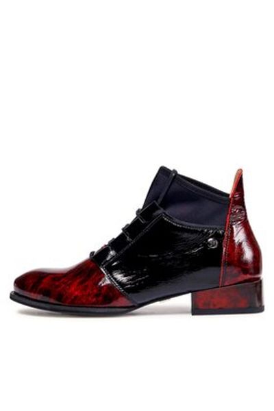 maciejka women's ankle boots 04744-29/00-5 red