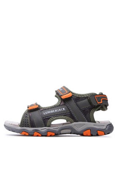 lumberjack boy's sandals SB07606-027 grey
