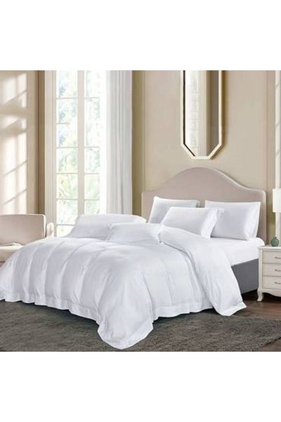 Pazar Home Bedding مفرش جيمس بامبو فاخر 8 قطع كنج -بازار هوم بحشوة متحركة