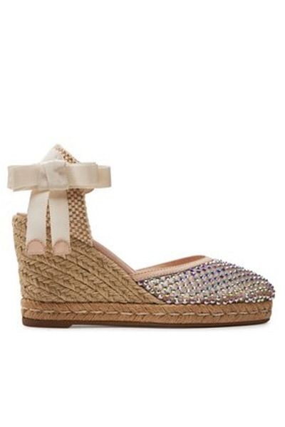 LE SILLA espadrile de damă 0423U060M1PPSAS158 naturale