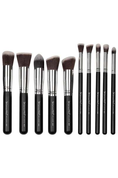 SensoPRO Milano Set of 10 SensoPRO Milano Professional Makeup Brushes, Classy...