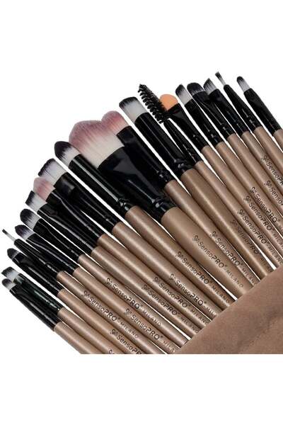 SensoPRO Milano Set of 20 Professional Makeup Brushes SensoPRO Milano Travel ...