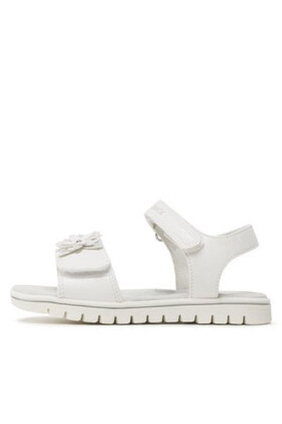 lumberjack girls' sandals SG41906-012 white