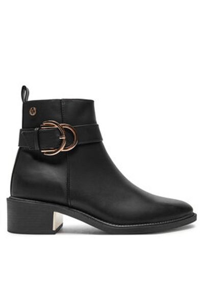 XTI women's ankle boots 143103 black