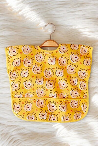 ANP MODA TASARIM 2-Piece Sleeveless Liquid-Proof Food and Activity Bib |   6-24 Months |   Color-Bear