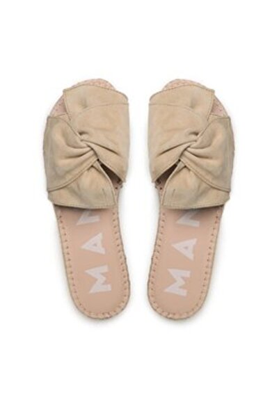 Manebi women's espadrilles SANDALS WITH KNOT M 1.1 natural