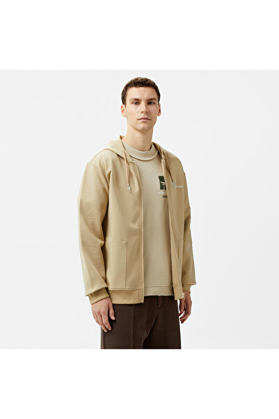 United 4 UNITED4 Erkek Bej Sweatshirt