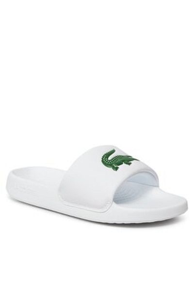 Lacoste șlapi de damă 745CUJ0012 albi
