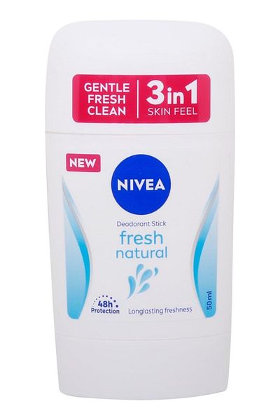 NIVEA Deodorant Stick for Women, 48h Protection, Fresh Natural Ocean Extracts, 50ml