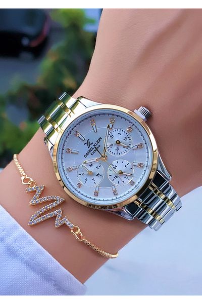 Daniel Klein Brand New Season Women's Watch with Accessory Gift