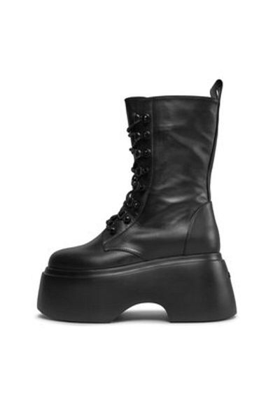 LE SILLA ghete de damă până la gleznă 6446A020M1PPCHI377 negre