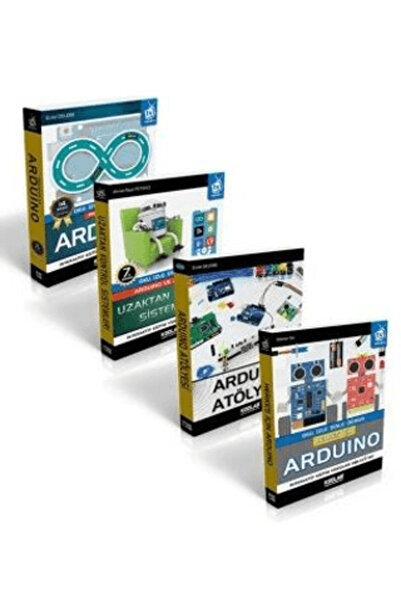 Kodlab Yayın Dağıtım Arduino Atölye Seti (4 Kitap Takım)
