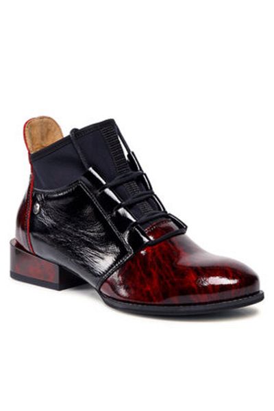 maciejka women's ankle boots 04744-29/00-5 red