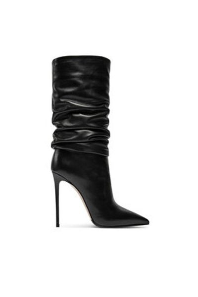 LE SILLA ghete de damă până la gleznă 2184V100R1PPGLO negre