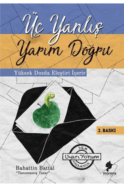 Morena Yayınevi Üç Yanlış Yarım Doğru