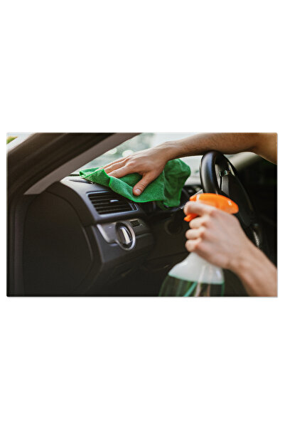 StoryGift Romania Tablou Canvas - Masina La Spalatorie Auto Cu Spuma Si Presi...