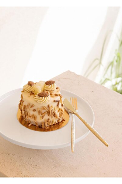 The Mia Limoges Wooden Footed Plate White 22X6 cm