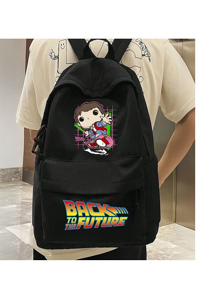 Touz Moda Back to the Future Printed School, Classroom, Course Backpack