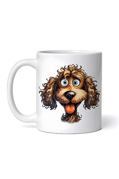 OEM Εξατομικευμένη λευκή κούπα, Paules the Confused Dog, INOVATIX®. 330ml