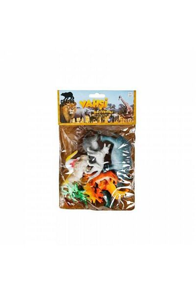 Skygo 0711 Wild Animals Bagged Animal Play Set Medium Size