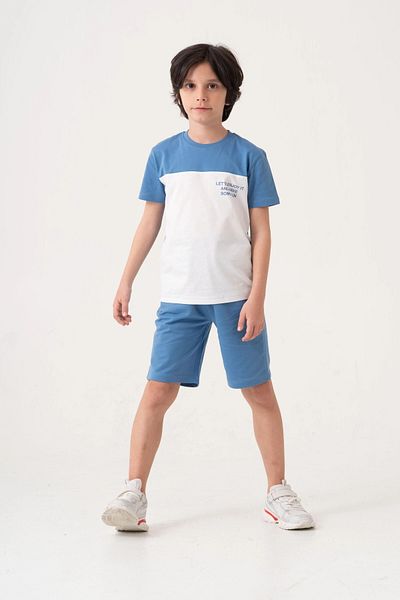 My Hanne Lets Enjoy Printed Boy's Suit 50602
