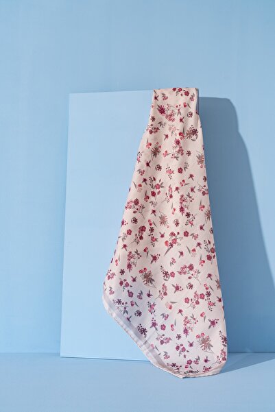 JAWEL Women's Digital Printed Flower Pattern Soft Scarf