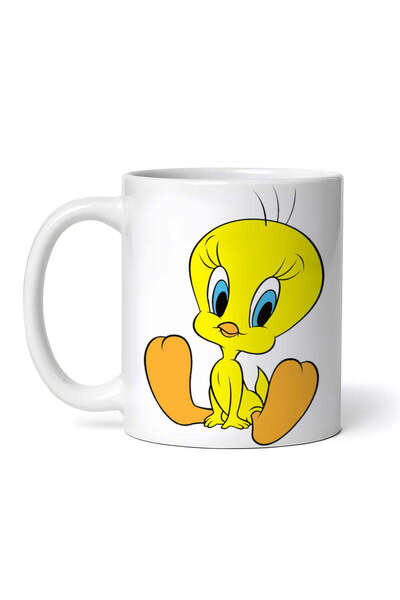 OEM Εξατομικευμένη λευκή κούπα, Baby Looney Tweety, INOVATIX®. 330 ml
