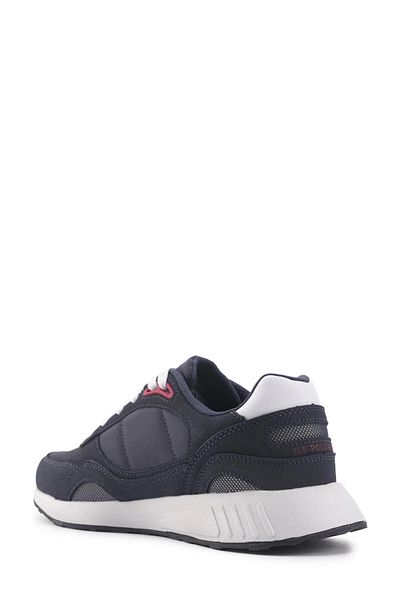 U.S. Polo Assn. U.S. Polo Assn Lemar 4FX - Navy Blue Red White Comfort Casual Sneakers