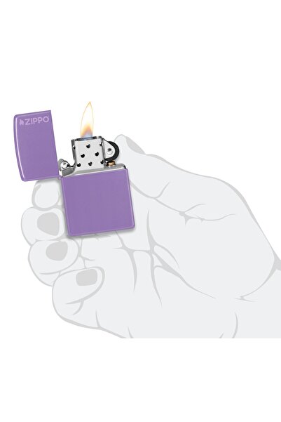 Zippo Çakmak 46681 Smoky Lavender W/ Logo 46681zl-121931