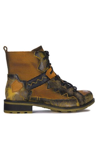 maciejka women's ankle boots 06558-07/00-8 yellow