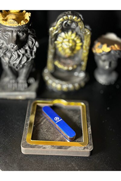 Hunter Hediyelik Elektronik Şarjlı Çakmak – BMW, Mercedes, Audi Logolu – Şık ve Renkli Tasarım